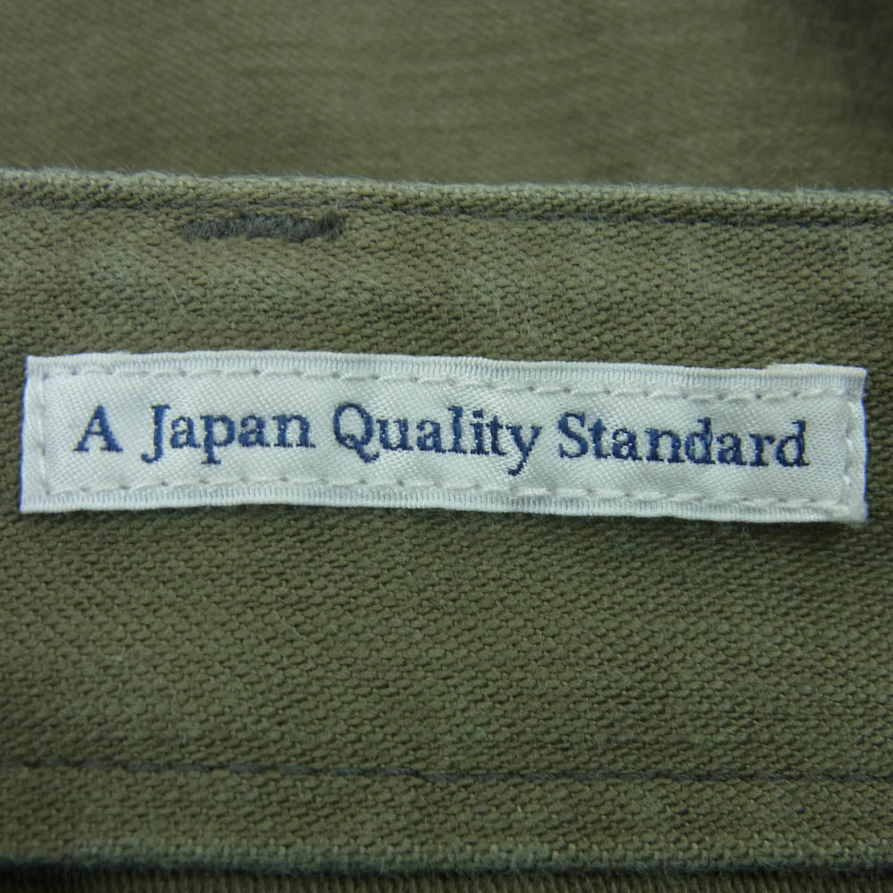 Pherrow's フェローズ ファティーグ ベイカー パンツ コットン 日本製 グリーン系 グレイッシュグリーン系 32【中古】