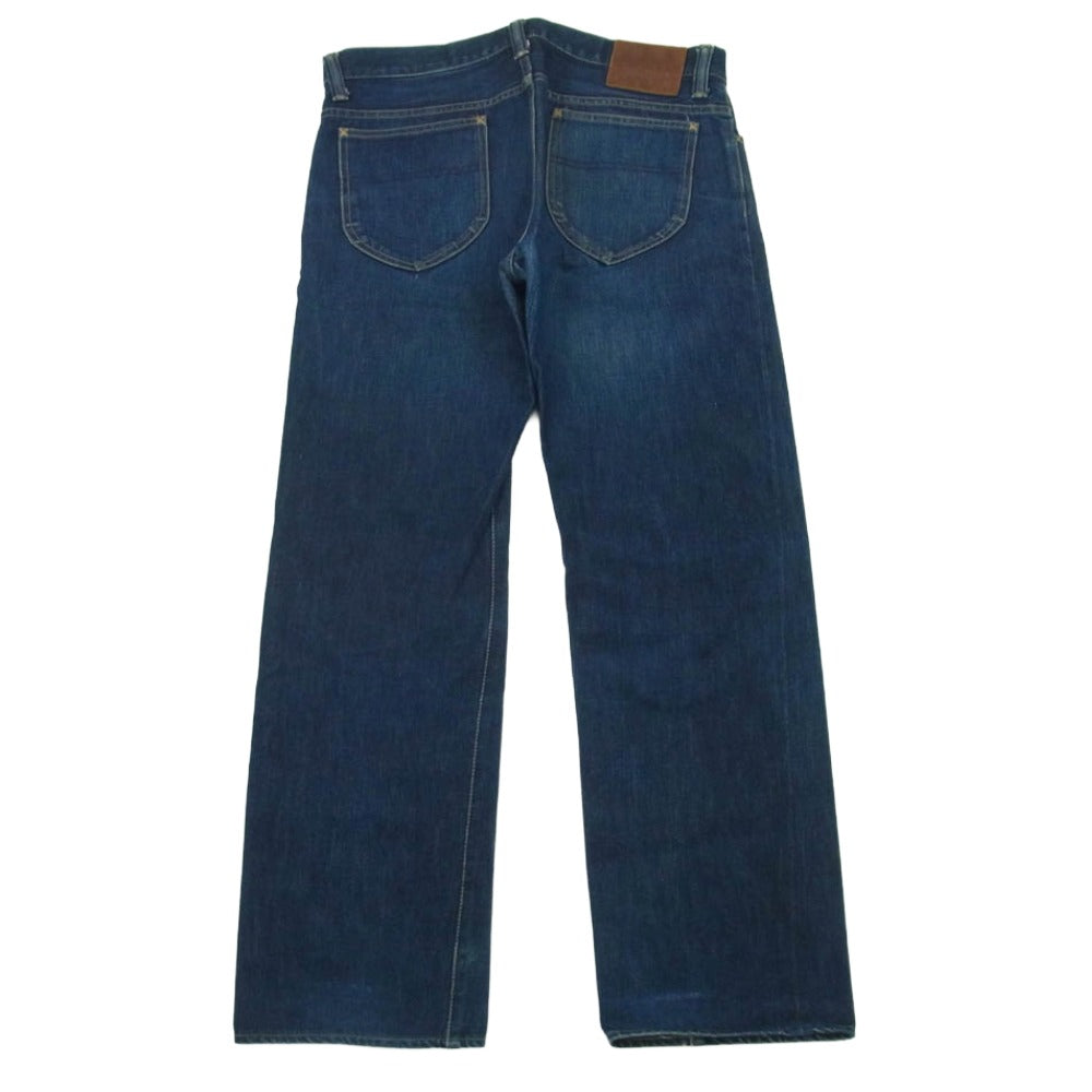 TENDERLOIN テンダーロイン T-RIDERS TALON ジップフライ 5ポケット ストレート デニム パンツ ジーンズ インディゴブルー系 32【中古】