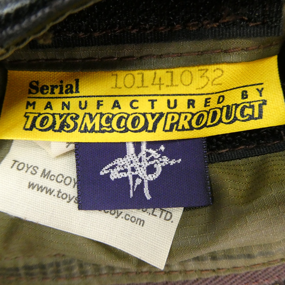 TOY'S McCOY トイズマッコイ BECK ベック レザー ダウンベスト ブラック系 38【中古】