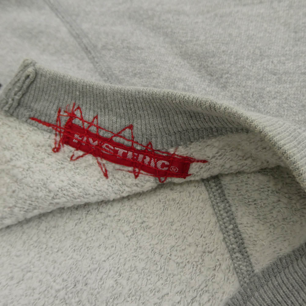 HYSTERIC GLAMOUR ヒステリックグラマー 2CS-5370 ダメージ加工 スウェット ベスト グレー系 FREE【中古】