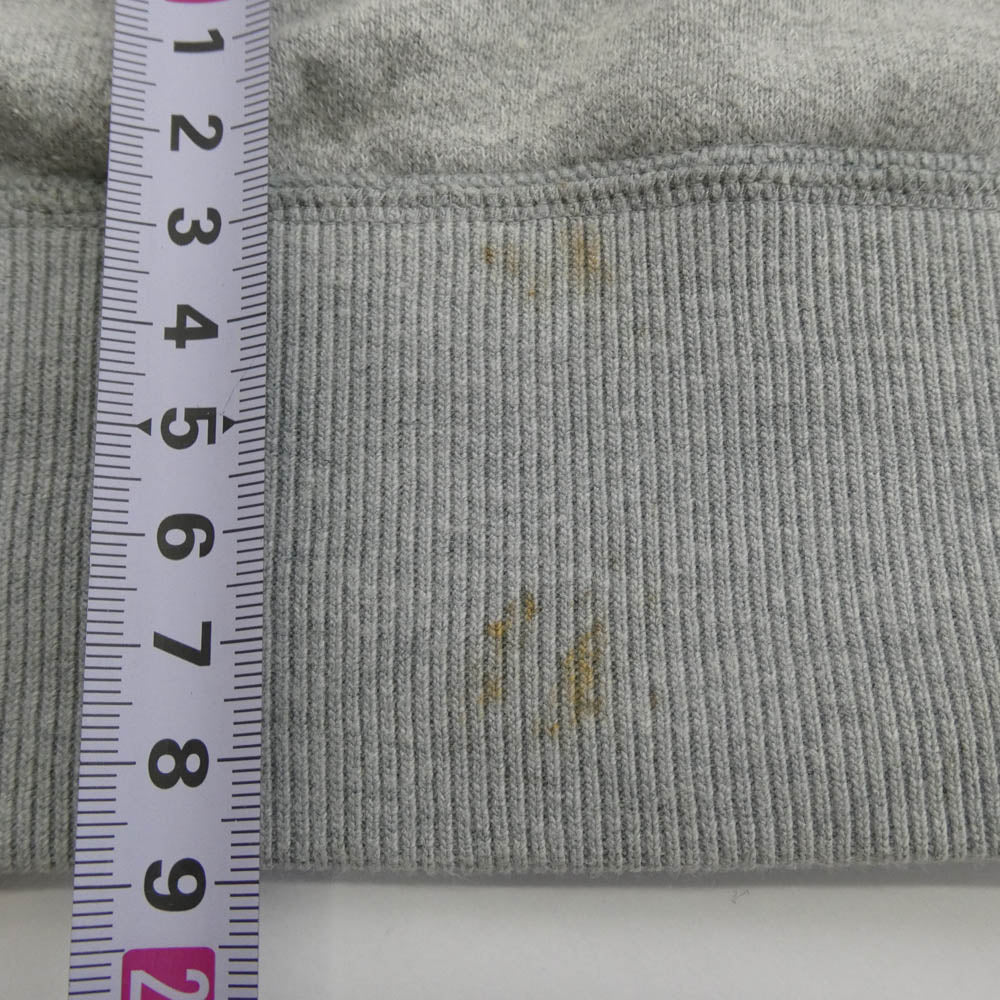 HYSTERIC GLAMOUR ヒステリックグラマー 2CS-5370 ダメージ加工 スウェット ベスト グレー系 FREE【中古】