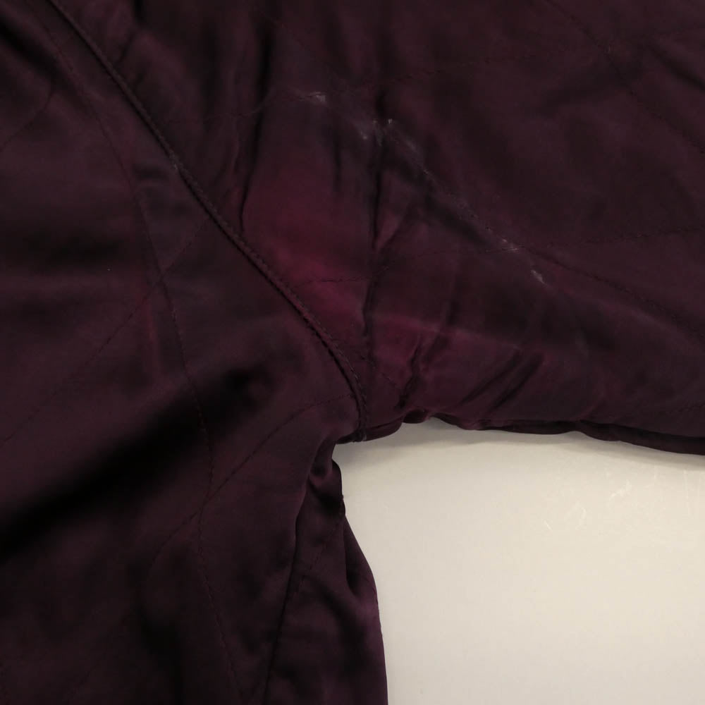 HYSTERIC GLAMOUR ヒステリックグラマー 2AB-5340 BLACK MAGIC RACING ENGINES ベロア リバーシブル スカジャン ブラック系 FREE【中古】