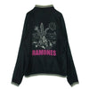 HYSTERIC GLAMOUR ヒステリックグラマー 4AB-0981 RAMONES ラモーンズ スカジャン ジャケット 日本製 ブラック系 S【中古】