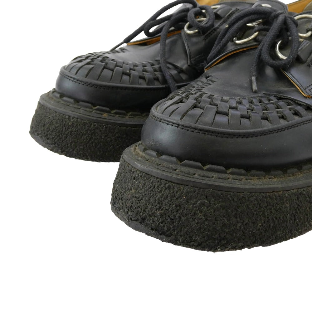 GEORGE COX ジョージコックス 3588/VIB GIBSON ギブソン ラバーソール レザー シューズ ブラック系 7【中古】