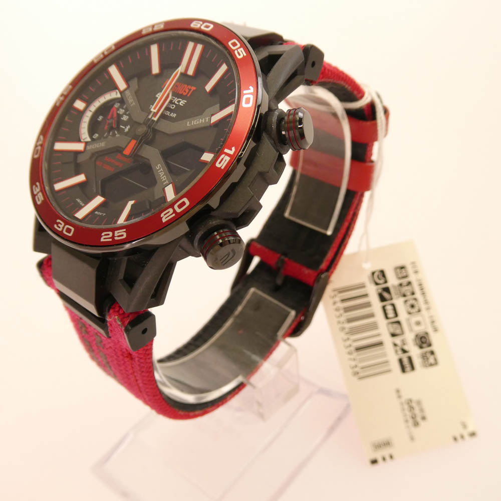 CASIO G-SHOCK カシオ ジーショック ECB-2000MFG-1AJR EDIFICE エディフィス 頭文字D MFG MF FHOST イニシャルD レッド系 ブラック系 表記なし【中古】