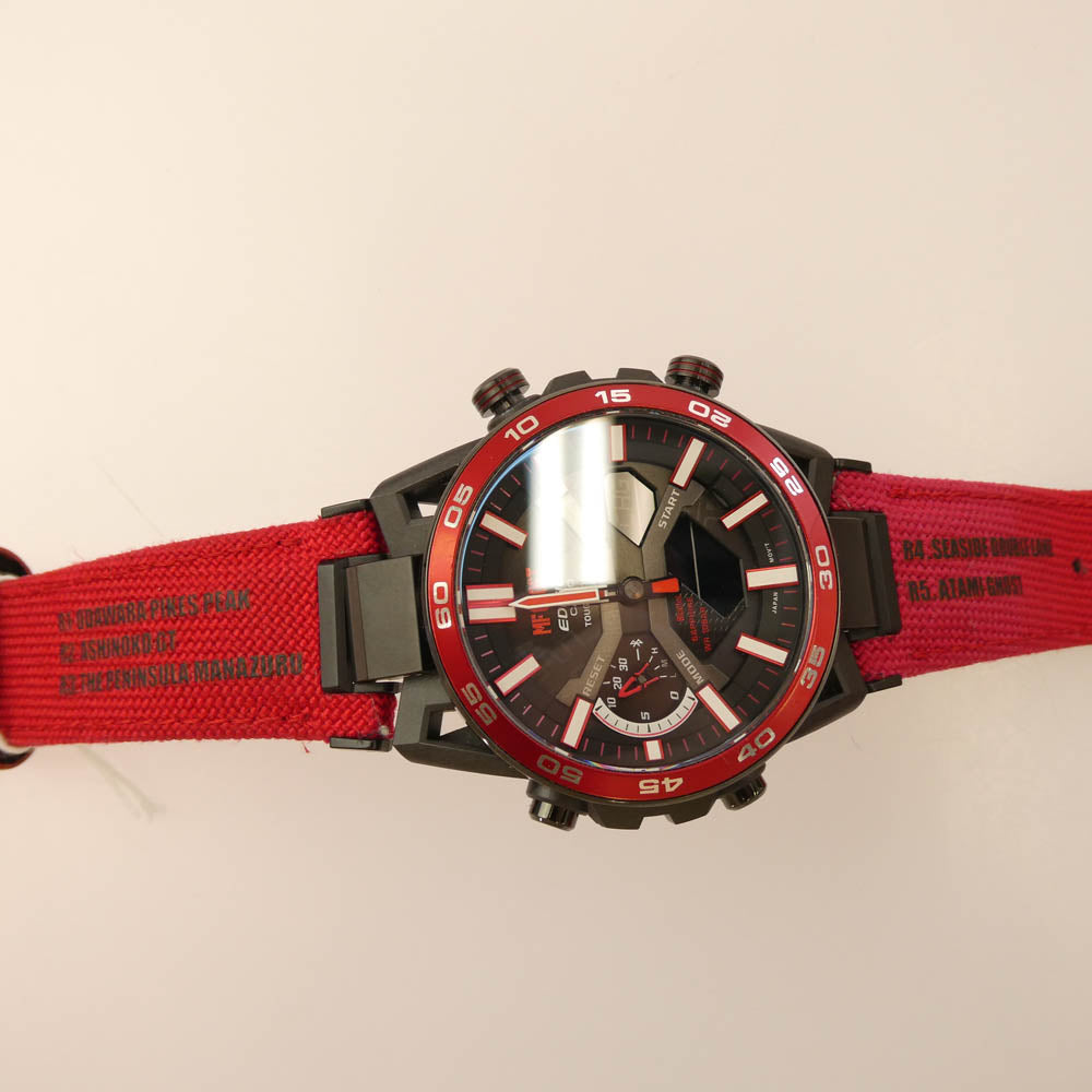 CASIO G-SHOCK カシオ ジーショック ECB-2000MFG-1AJR EDIFICE エディフィス 頭文字D MFG MF FHOST イニシャルD レッド系 ブラック系 表記なし【中古】