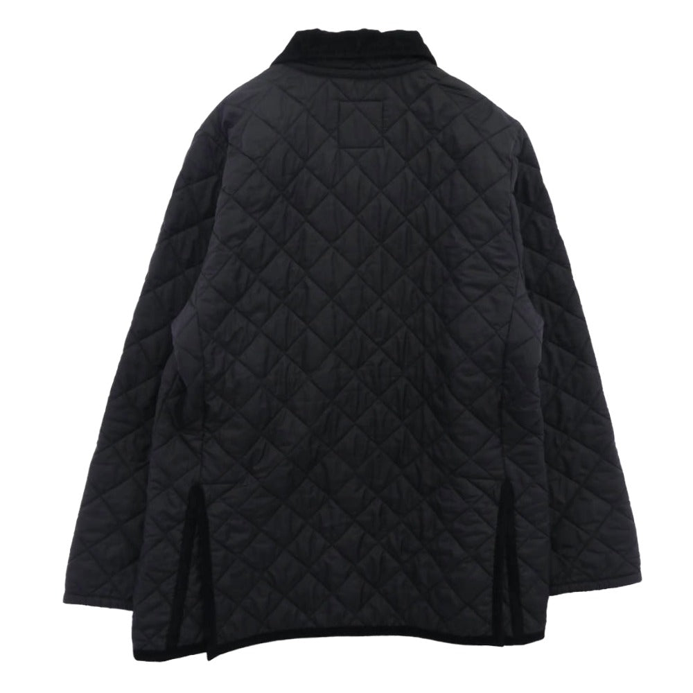 LAVENHAM ラベンハム イングランド製 キルティング ジャケット コート ネイビー系 XL【中古】