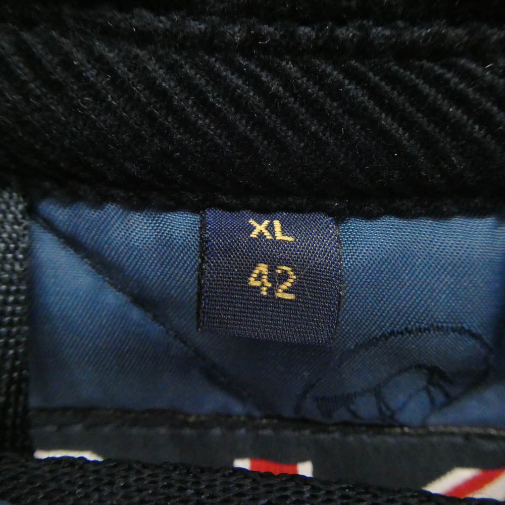 LAVENHAM ラベンハム イングランド製 キルティング ジャケット コート ネイビー系 XL【中古】