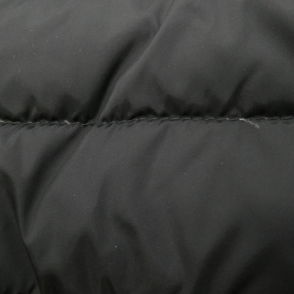 MONCLER モンクレール DIMITRI GIUBBOTTO ディミトリ レザー 切替 ダウンジャケット ブラック系 4【中古】