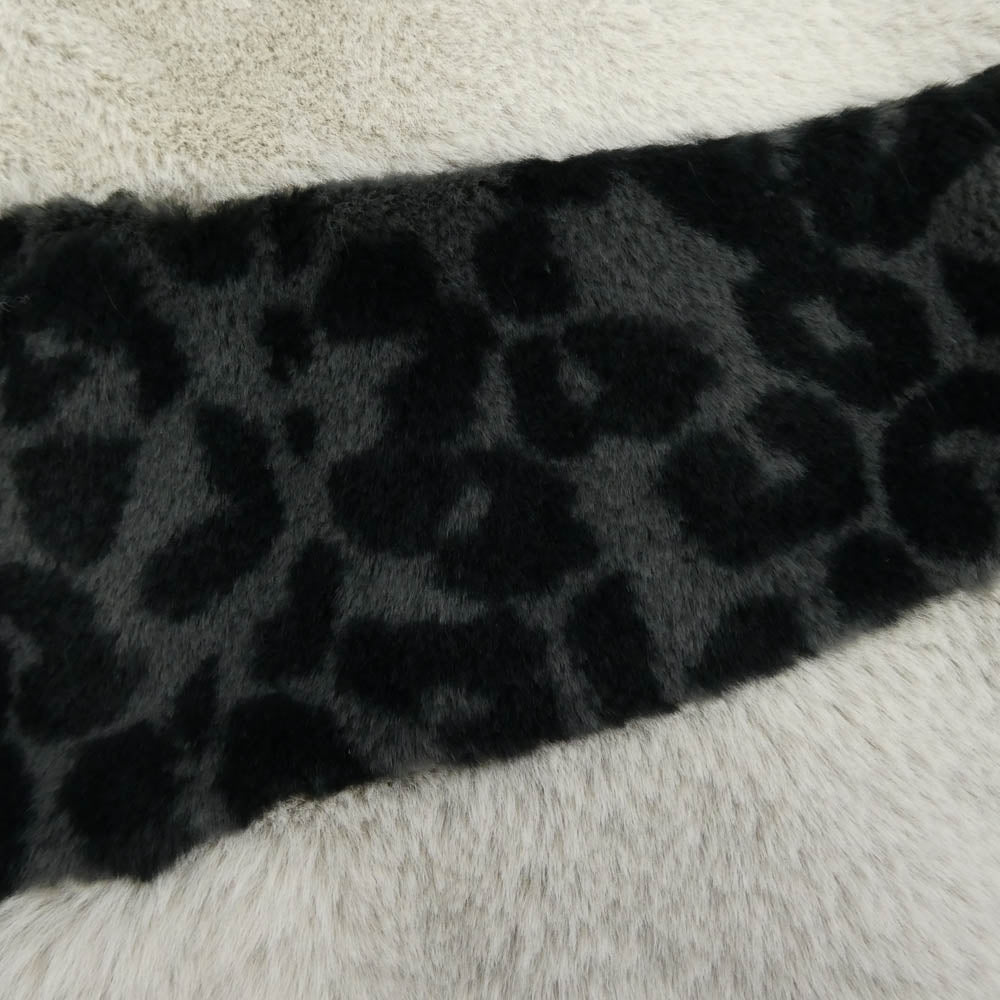 NIKE ナイキ DH6685-072 スウッシュ コントラストカラー ラージ ファー ジャケット グレー系 M【中古】