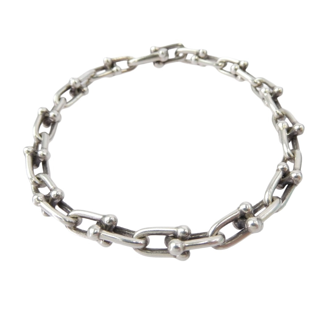 TIFFANY&Co. ティファニー ハードウェア スモール リンク ブレスレット シルバー系【中古】