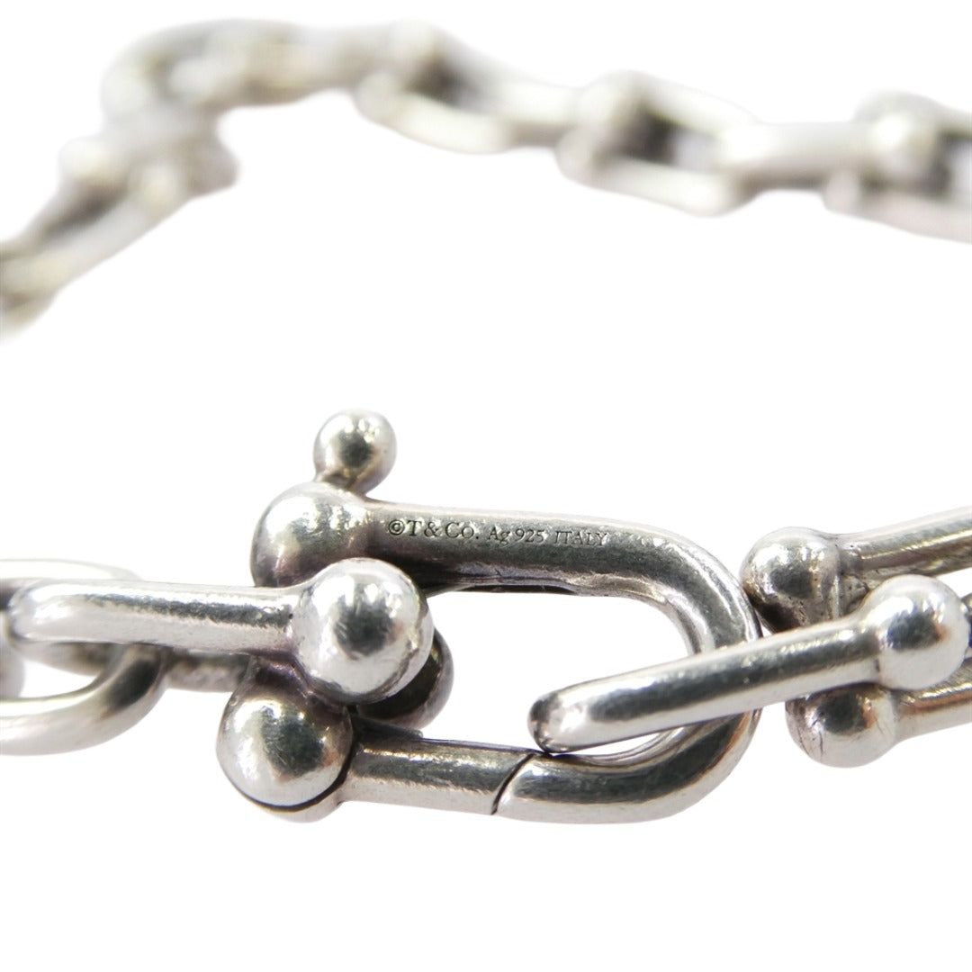 TIFFANY&Co. ティファニー ハードウェア スモール リンク ブレスレット シルバー系【中古】