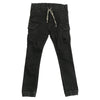 Rick Owens リックオウエンス 21AW DU02A3386-SBF DRKSHDW ダークシャドウ MASTODON CUT PANTS マストドン カット ブラックデニム カーゴパンツ ブラック系 L【中古】