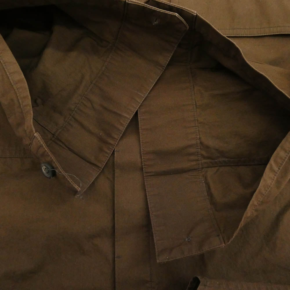 Rick Owens リックオウエンス 23AW RU02C7291-P LUXOR期 WORK SHIRT ワークシャツ 長袖 シャツ ブラウン系 48【中古】