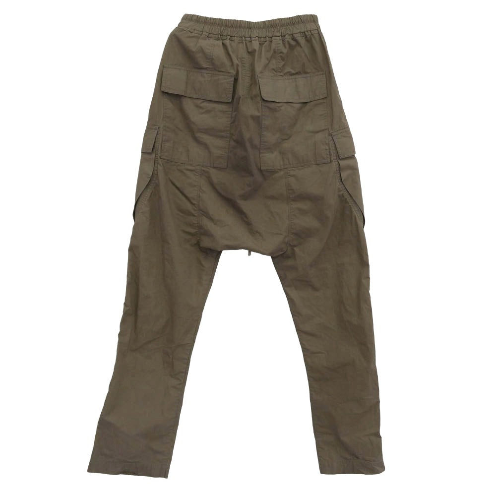 Rick Owens リックオウエンス 24SS RU01D3379-P LIDO期 CARGO LONG PANTS ロング カーゴパンツ フルレングス トラウザーズ DUST ブラウン系 44【中古】