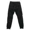 Rick Owens リックオウエンス 24SS RU01D3337-TE LIDO期 TE素材 MASTODON MEGA CARGO マストドン メガ カーゴパンツ ブラック系 46【中古】