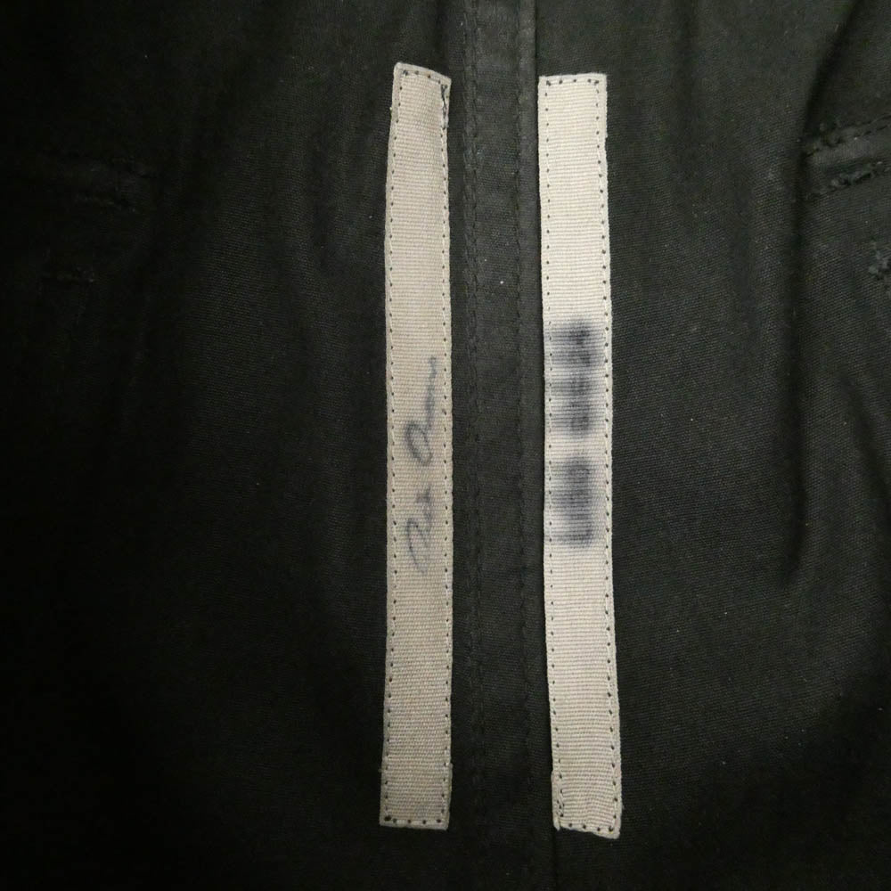 Rick Owens リックオウエンス 24SS RU01D3337-TE LIDO期 TE素材 MASTODON MEGA CARGO マストドン メガ カーゴパンツ ブラック系 46【中古】