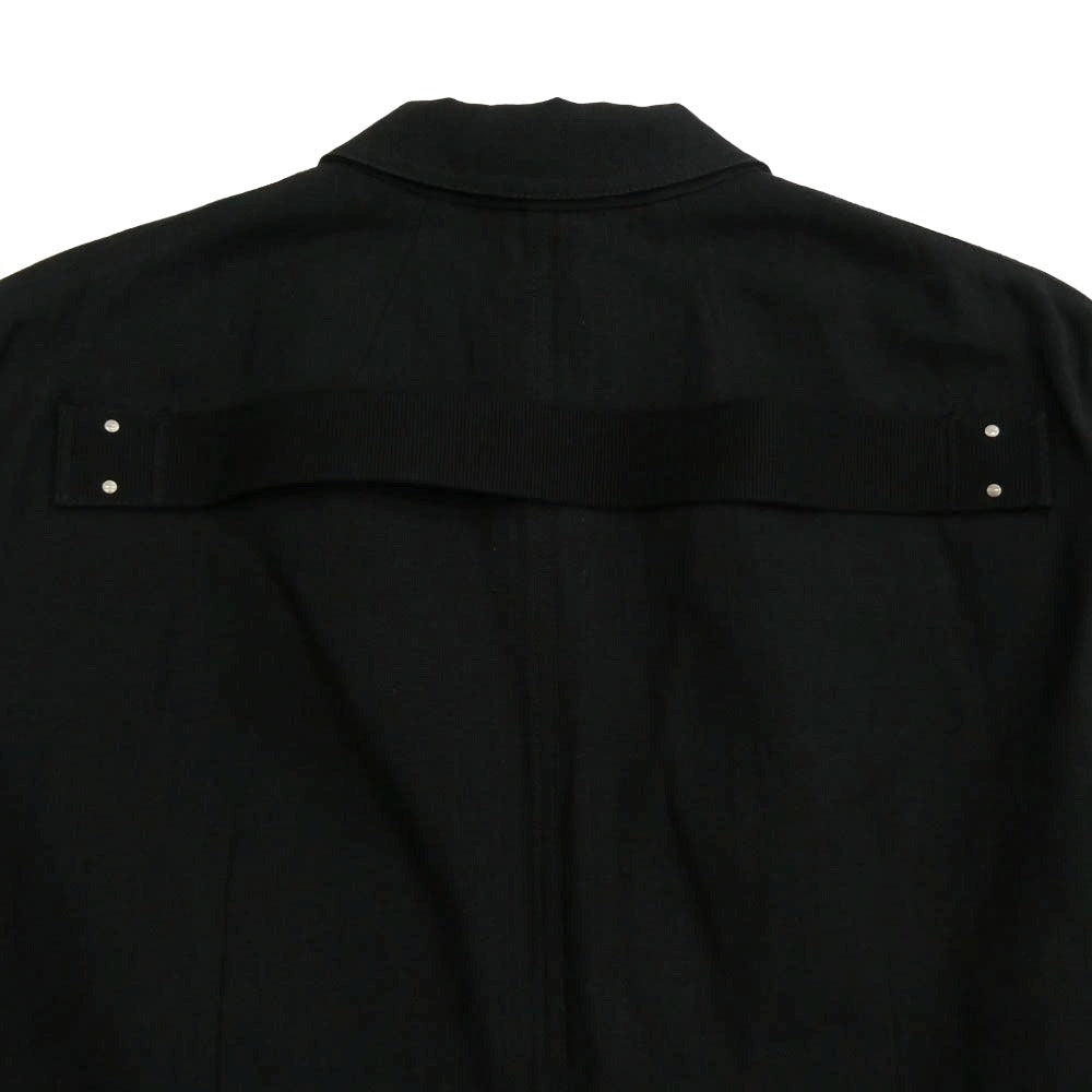 Rick Owens リックオウエンス 22AW RU02B2723-CHB STROBE期 LIDO JACKET リド ジャケット ロング テーラードジャケット タキシード ブラック系 38【中古】