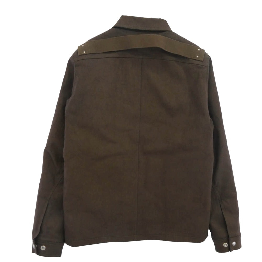 Rick Owens リックオウエンス 24AW RU02D6766-SMT PORTERVILLE期 BRAD JKT ブラッドジャケット コーディングデニム ブルゾン BEEN 46【中古】