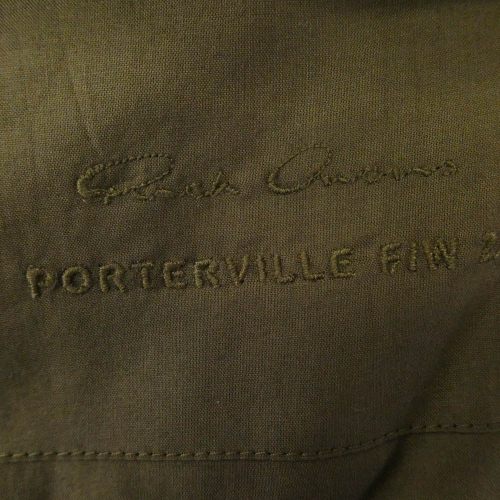 Rick Owens リックオウエンス 24AW RU02D6766-SMT PORTERVILLE期 BRAD JKT ブラッドジャケット コーディングデニム ブルゾン BEEN 46【中古】