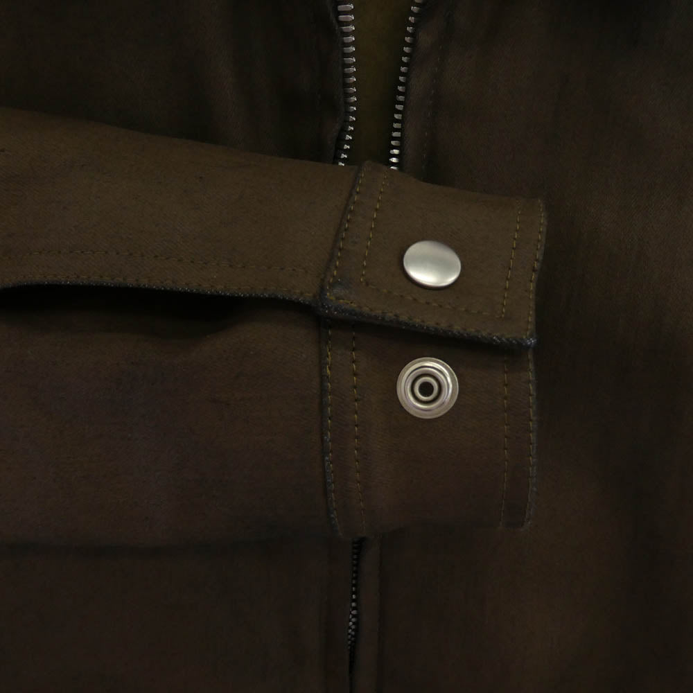 Rick Owens リックオウエンス 24AW RU02D6766-SMT PORTERVILLE期 BRAD JKT ブラッドジャケット コーディングデニム ブルゾン BEEN 46【中古】