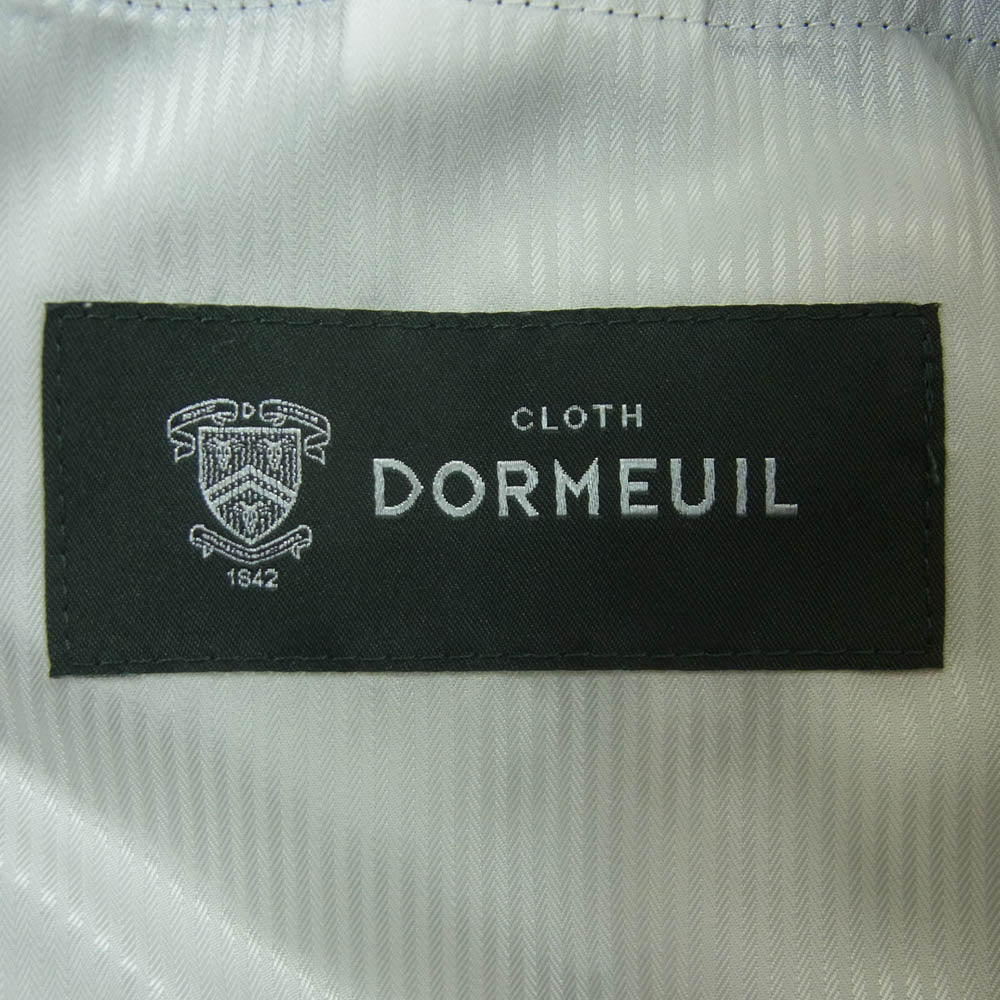 WACKO MARIA ワコマリア 21AW 21FW-WMP-TR17 DORMEUIL ドーメル社製生地 PLEATED TROUSERS プリーツ ストライプ スラックス パンツ トラウザーズ ネイビー系 S【新古品】【未使用】【中古】