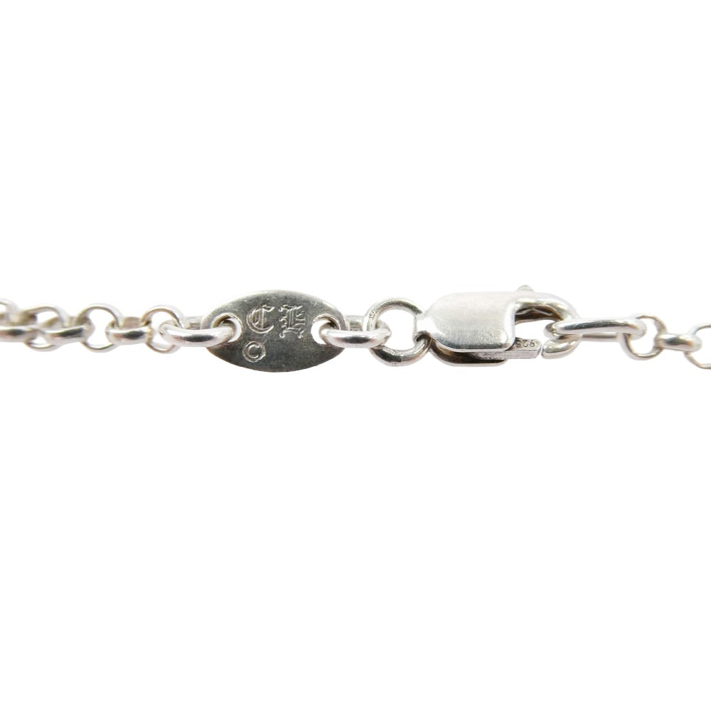CHROME HEARTS クロムハーツ（原本無） NECKCHAIN R20 20inch 20インチ ロール チェーン ネックレス シルバー系【中古】