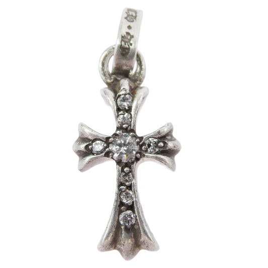 CHROME HEARTS クロムハーツ（原本無） CRS BBYFAT P DMND A ベイビーファット PAVE ダイヤ チャーム ペンダント トップ シルバー系【中古】