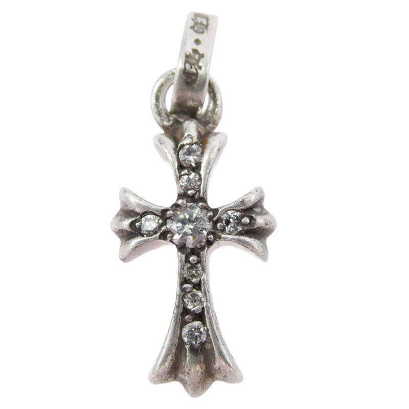 CHROME HEARTS クロムハーツ（原本無） CRS BBYFAT P DMND A ベイビーファット PAVE ダイヤ チャーム ペンダント トップ シルバー系【中古】