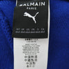 BALMAIN バルマン 22774 × PUMA プーマ サンダー ビーニー ニット帽 ブルー系 サイズ表記なし【美品】【中古】
