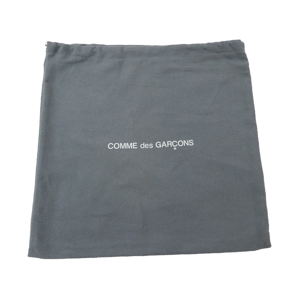 COMME des GARCONS コムデギャルソン 9001HL HUGE LOGO ヒュージロゴ レザー トートバッグ ブラック系【極上美品】【中古】