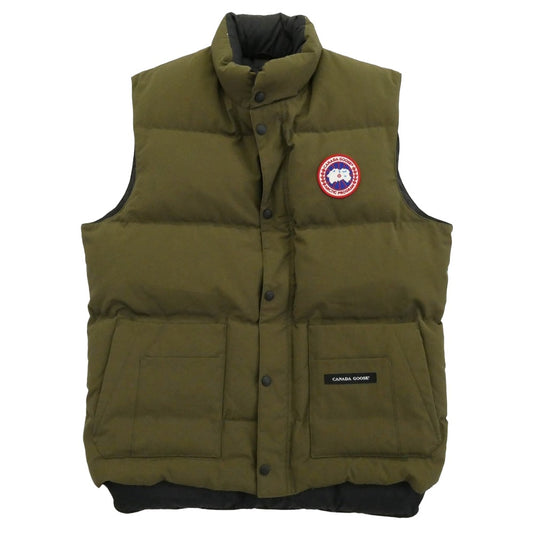 CANADA GOOSE カナダグース 4125M FREESTYLE VEST フリースタイル ベスト ダウンベスト カーキ系 M【中古】
