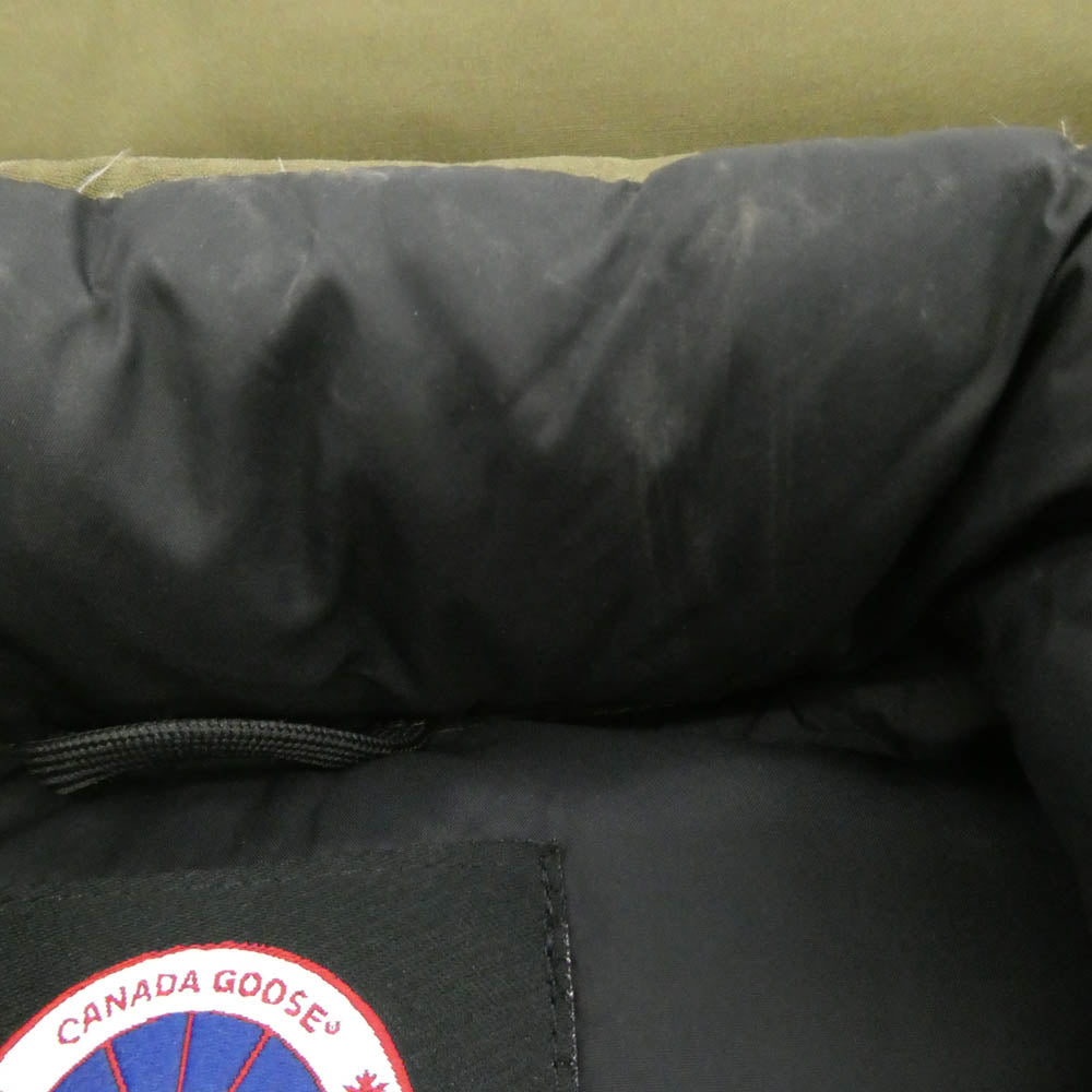 CANADA GOOSE カナダグース 4125M FREESTYLE VEST フリースタイル ベスト ダウンベスト カーキ系 M【中古】