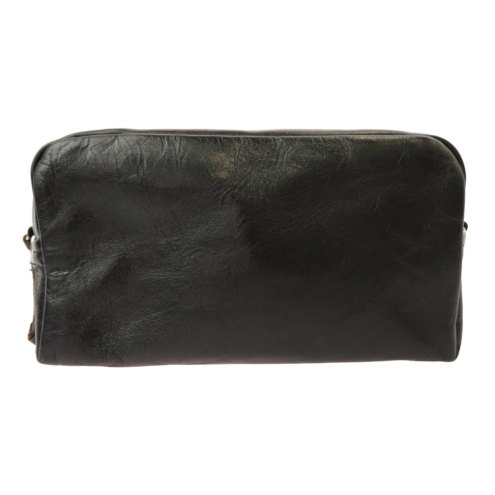 RAINBOW COUNTRY レインボーカントリー RCL-60017 Horsehide Shoulder Pouch ホースハイド ショルダー レザー ポーチ ショルダーバッグ ブラック系【中古】