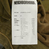 NEIGHBORHOOD ネイバーフッド 25AW 252SZNH-JKM01 N-1 DECK JACKET 襟ボア デッキジャケット ミリタリージャケット カーキ系 S【美品】【中古】