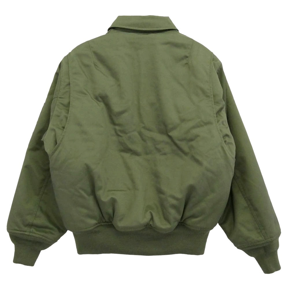 WACKO MARIA ワコマリア 25AW 25FW-WMO-SW01 SPIEWAK スピワック CWU-45 FLIGHT JACKET フライトジャケット ブルゾン グリーン系 S【極上美品】【中古】