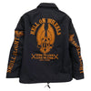 SKULL FLIGHT スカルフライト Riders Coach Jacket コーチ ジャケット ネイビー系 オレンジ系 40【中古】