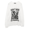 HYSTERIC GLAMOUR ヒステリックグラマー 25AW 02253CL08 HYSTERIC MADNESS ヒステリックマッドネス 長袖 Tシャツ ホワイト系 L【中古】