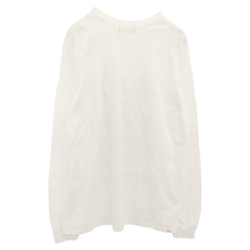 HYSTERIC GLAMOUR ヒステリックグラマー 25AW 02253CL08 HYSTERIC MADNESS ヒステリックマッドネス 長袖 Tシャツ ホワイト系 L【中古】