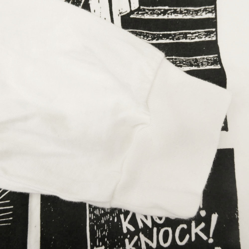 HYSTERIC GLAMOUR ヒステリックグラマー 25AW 02253CL08 HYSTERIC MADNESS ヒステリックマッドネス 長袖 Tシャツ ホワイト系 L【中古】