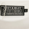 HYSTERIC GLAMOUR ヒステリックグラマー 02253CT19 MILK ミルク別注 MILK RAID HYS ミルクレイド プリント 半袖 クルーネック Tシャツ ホワイト系 L【極上美品】【中古】