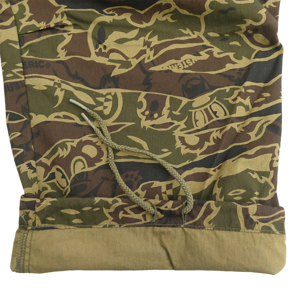 HYSTERIC GLAMOUR ヒステリックグラマー 25AW 02253AP03 タイガーストライプ オリジナルカモフラ 6ポケット カーゴパンツ カーキ系 M【美品】【中古】