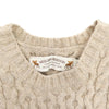 NEIGHBORHOOD ネイバーフッド 14AW 142MANH-KNM01 DAKOTA W-CREW LS ダコタ ウール クルーネック ニット セーター ベージュ系【中古】