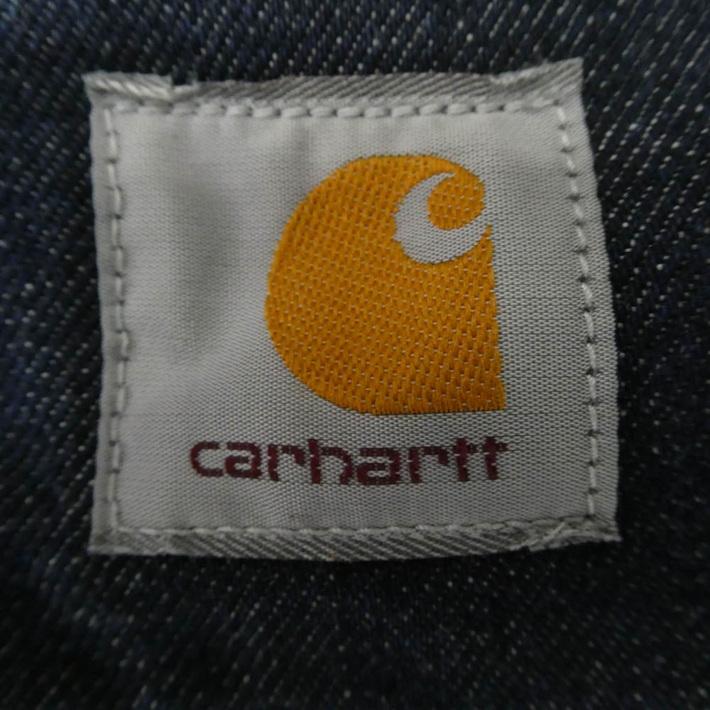 A.P.C. アーペーセー × Carhartt カーハートWORK PANT BRUT ワーク デニムパンツ ジーンズ インディゴブルー系 28【中古】