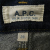 A.P.C. アーペーセー × Carhartt カーハートWORK PANT BRUT ワーク デニムパンツ ジーンズ インディゴブルー系 28【中古】