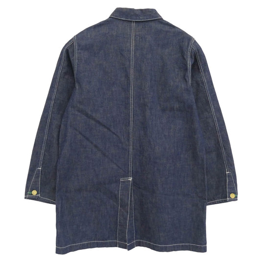 NEIGHBORHOOD ネイバーフッド 19SS 191ARNH-JKM01 DEALER C-COAT デニム カバーオール ジャケット インディゴブルー系 S【中古】