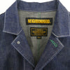 NEIGHBORHOOD ネイバーフッド 19SS 191ARNH-JKM01 DEALER C-COAT デニム カバーオール ジャケット インディゴブルー系 S【中古】