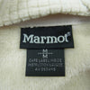 MARMOT マーモット ロゴ刺繍 ジップアップ フリースジャケット オフホワイト系 M【中古】