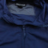 MARMOT マーモット TOWRJK12 ロゴ刺繍 ジップアップ フーデッド マウンテンパーカー ジャケット ネイビー系 M【中古】