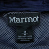 MARMOT マーモット TOWRJK12 ロゴ刺繍 ジップアップ フーデッド マウンテンパーカー ジャケット ネイビー系 M【中古】